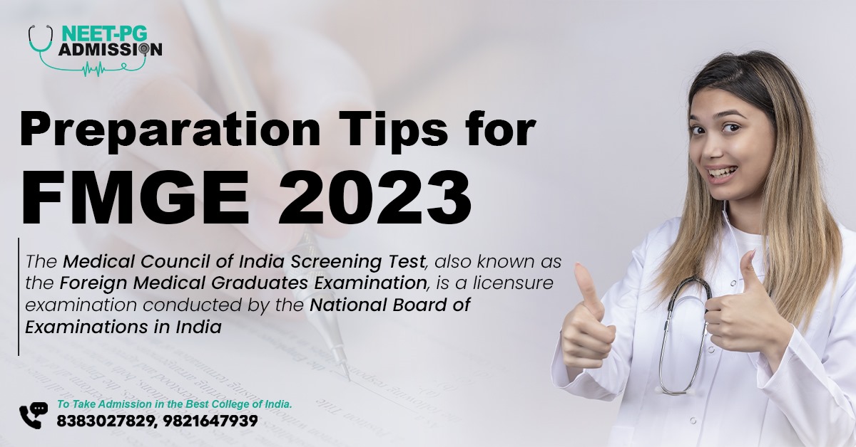 Preparation tips for fmge 2023