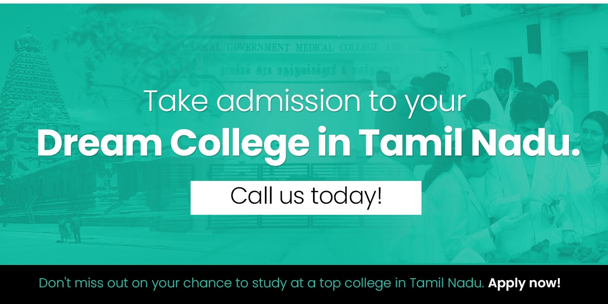 Take admission in medical colleges of tamil nadu