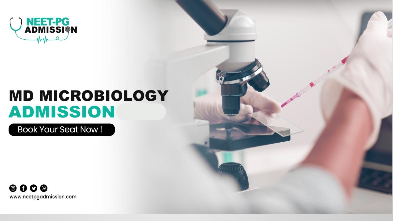 Md microbiology admission