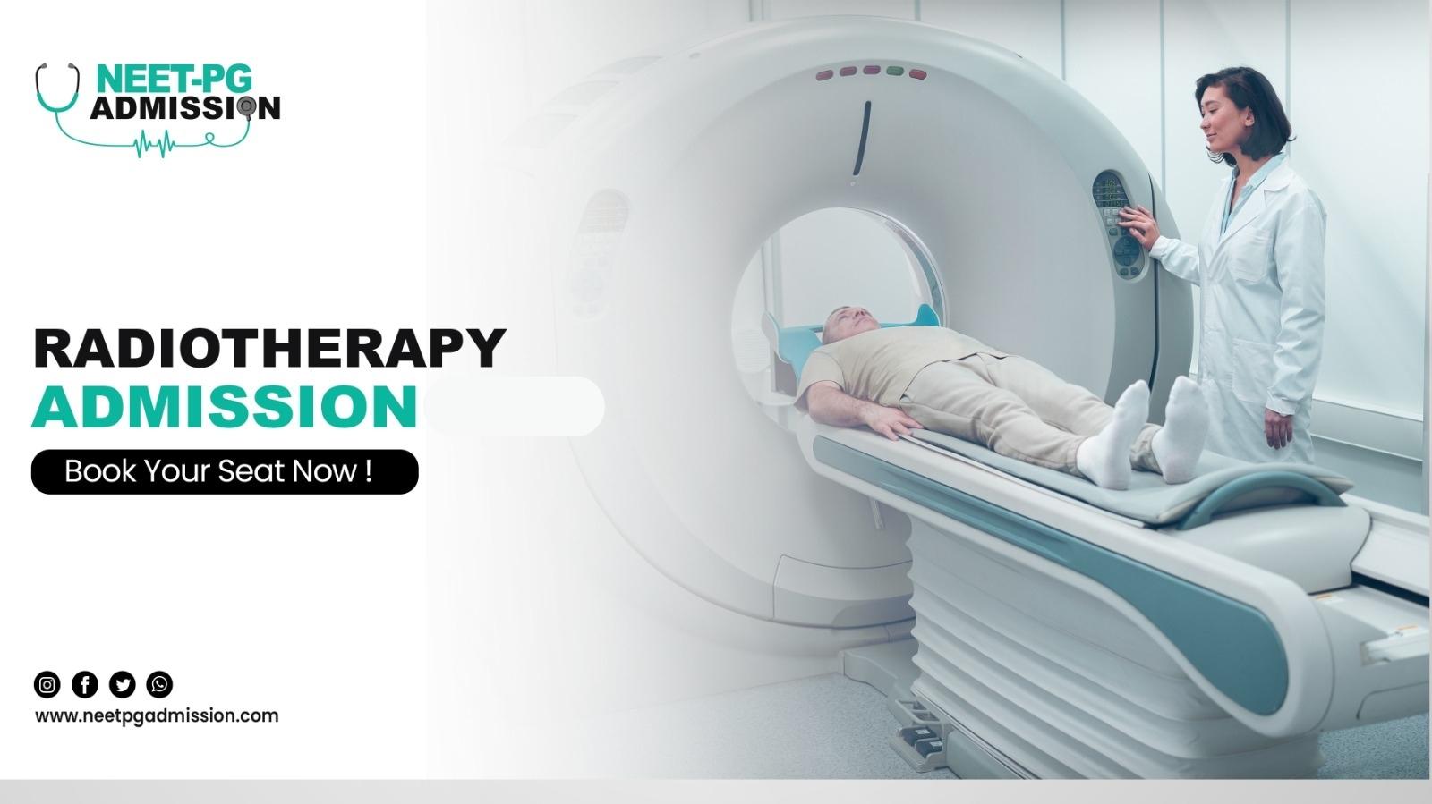 Md radiotherapy admission