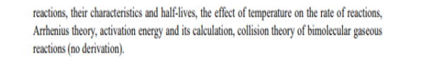 NEET UG 2025 Physical Chemistry Syllabus