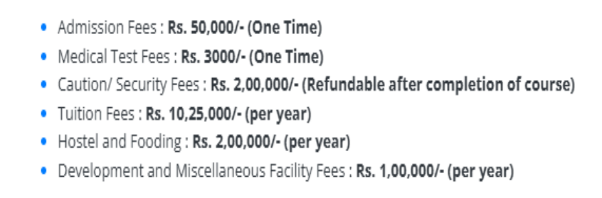 Laxmi Chandravansi Medical College MBBS Fees 